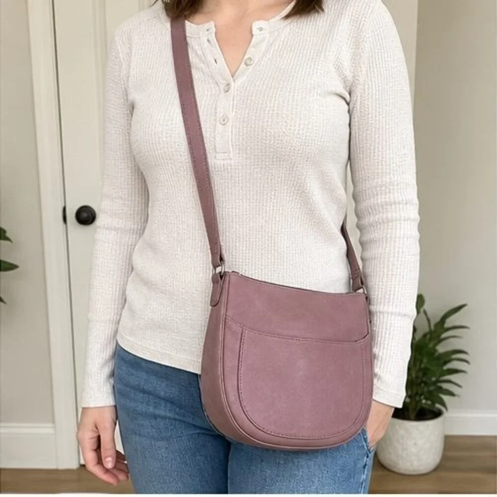 Blush Vegan Leather Bag